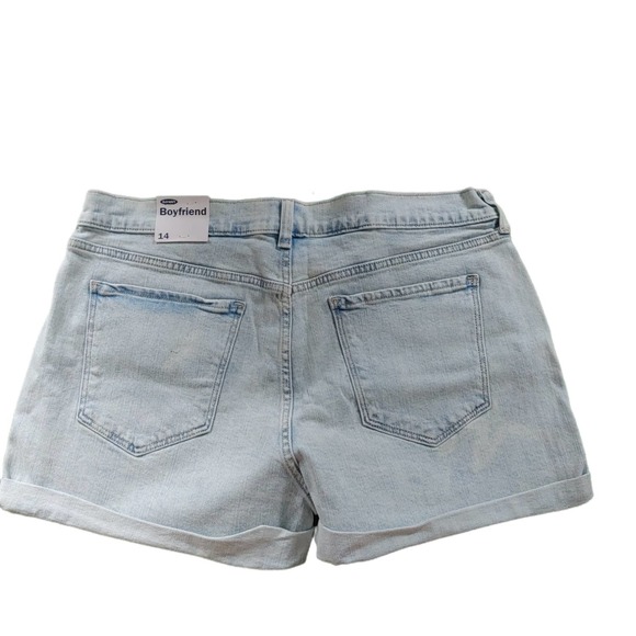 Old Navy Boyfriend Jean Shorts size 14 #1006 - Picture 3 of 3